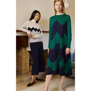 Marimekko X Uniqlo Merino Wool Blend A line Dress size XS NWOT